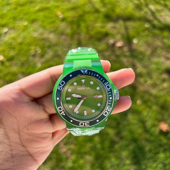 Invicta pro diver green men’s watch